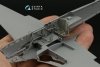 Quinta Studio QD48398 Yak-9T 3D-Printed & coloured Interior on decal paper (Zvezda) 1/48